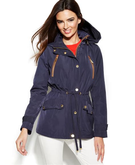 michael kors coats ladies|michael kors anorak raincoat.